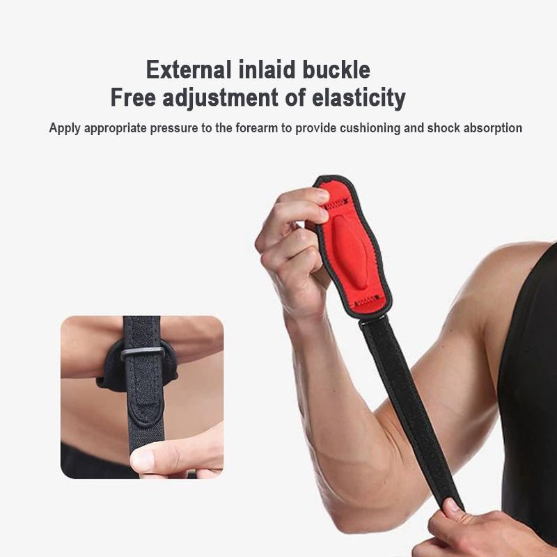1Pcs Elbow And Arm Support Tennis Elbow And Wrist Guards For Forearm Tension Adjustable Through Pressure Bands