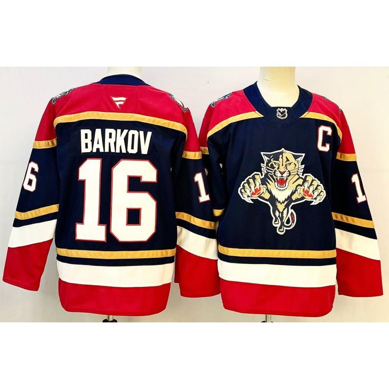 Ice Hockey Jersey Long Sleeve Training Shirt Men Women Team Sports Uniform Blue Jackets Panthers Canucks Lightning