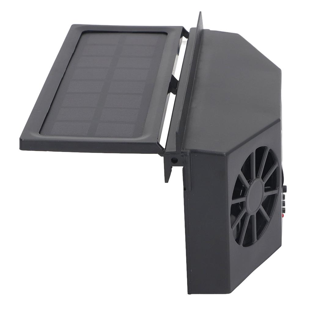 Samochodowy wentylator wyciągowy Wentylator cyrkulacji powietrza zasilany energią słoneczną Samochodowy wentylator do szyb do usuwania zapachów ciepła