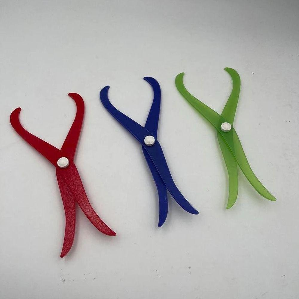 Dual Head Bent Leg Clay Caliper Portable Ceramic Measuring Pottery Tool  Carving