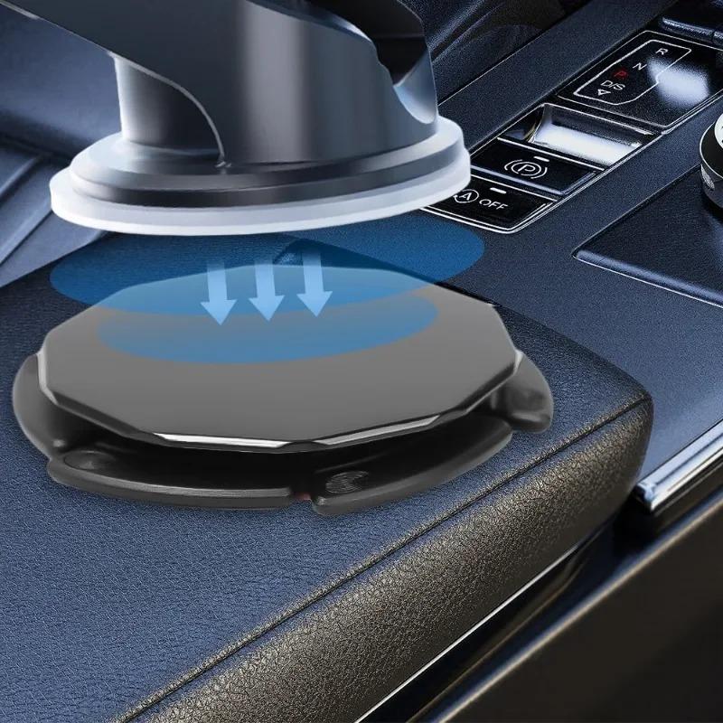 Suction Cup Spacer for Car Cell Phone Holder Strong Adhesive Base Center Console Dashboard Mounting Plate Cell Phone Holder Pad