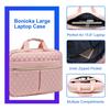 Women's Crossbody Laptop Bag - Single Shoulder Briefcase with Inner Sleeve for 15.6" MacBook Pro