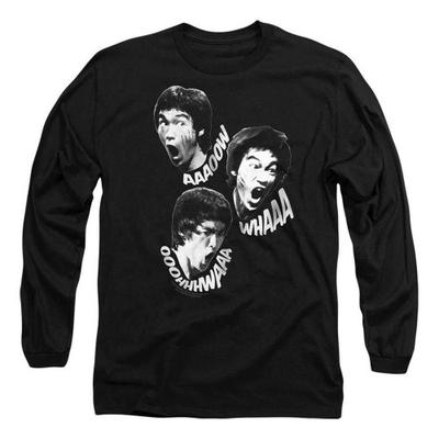 Bruce Lee Unisex Adult Sounds Of The Dragon Long-Sleeved T-Shirt