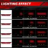For Subaru Forester 2008 2009 2010 2011 2012 2013 2014 2015 2016 2017 LED Rear Bumper Reflector Lights Dynamic Turn Signal Brake