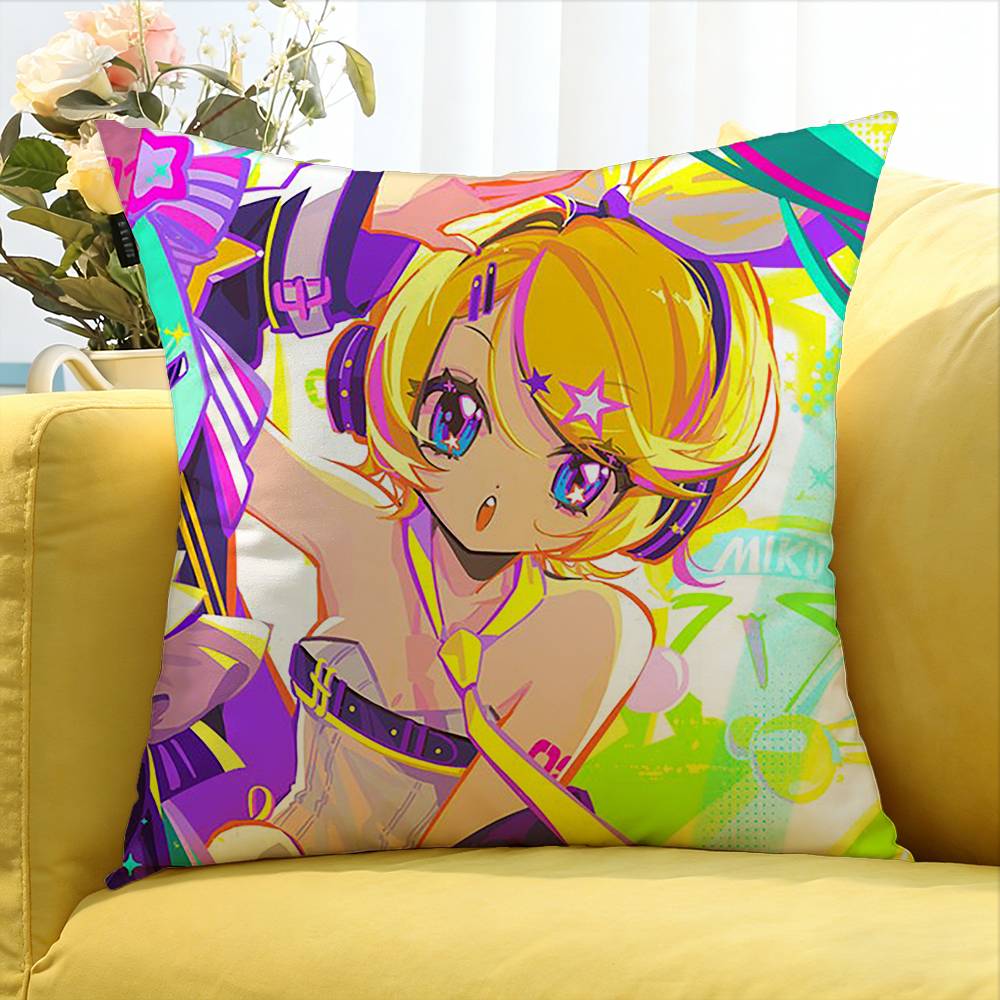 Game Marija Rin Muse Dash   Various Sizes Square Pillow Case For Car Home Bedchamber Decor