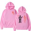 Forward Observations Group Graphic Hoodie Male Vintage Black Streetwear Skeleton Graphic Hoodies Gothic Oversized Sweatshirt