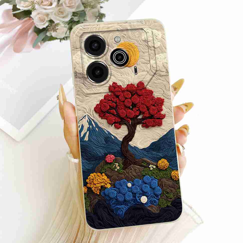 Phone Case For Tecno Pova 6 Pro 5G LI9 Casing Fashion Pattern Soft Silicone Shockproof For Tecno Pova6 Pova 6 Pro Cover Shell