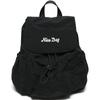 Drawstring Flap Double-shoulder Bag Backpack for Students and Casual Use Book Bag