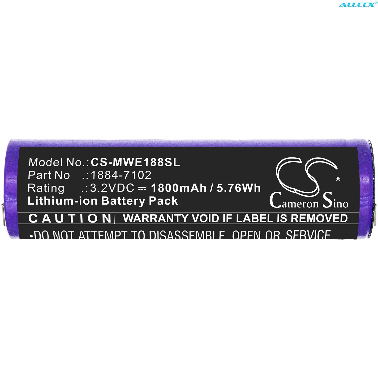 

Аккумулятор для бритвы Cameron Sino 1800 мАч для Moser Ermila 1884, Ermila 1885, 1884 Li+Pro, Ermila 1885 Motion, Wahl Ermila 1884, Ermila 1885