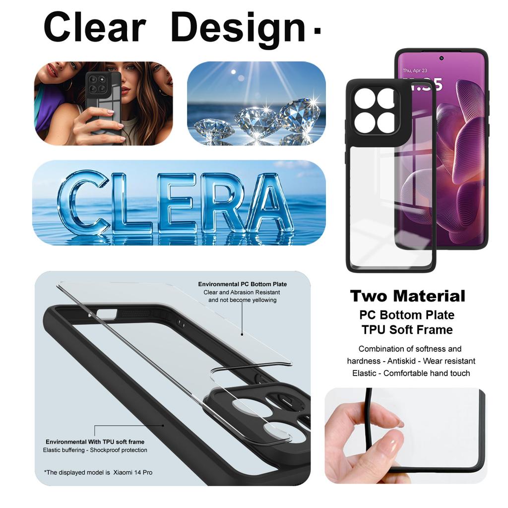 For Moto Edge 60 Pro 5G Phone Case IMAK Case UX-9A Series