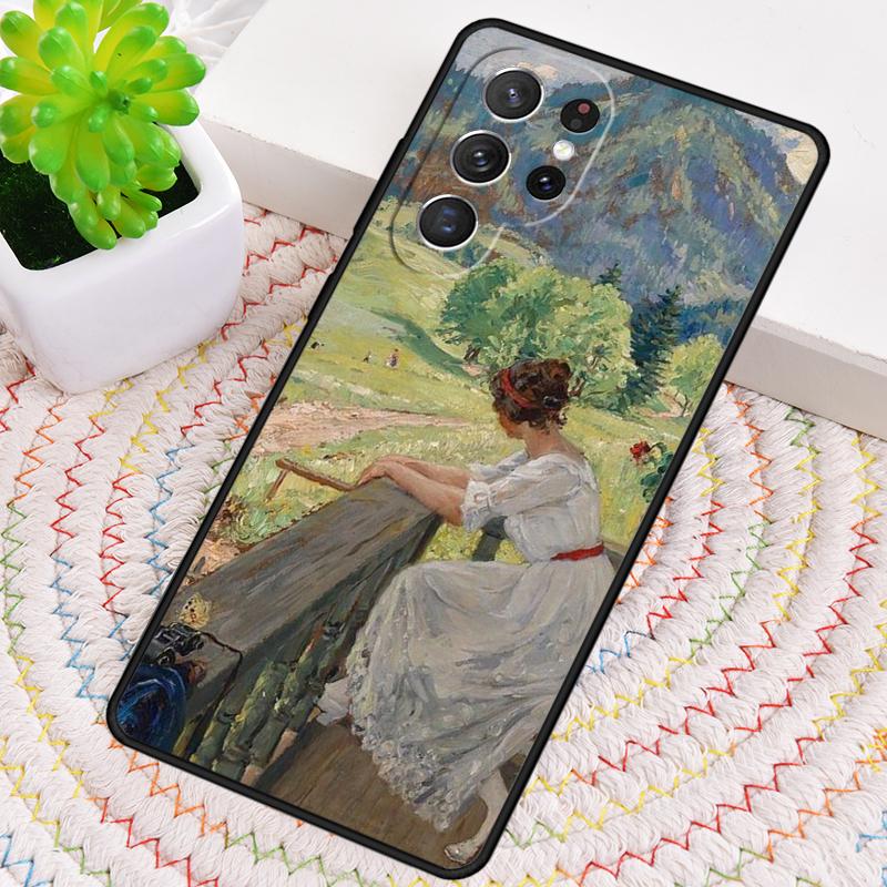Renaissance art Painting print Phone Case For Samsung Galaxy note 10 pro S26 S25 S24 S23 S22 Ultra Plus S21 FE S20 Cover