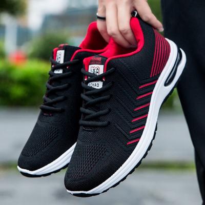 Men's Shoes Summer Air Cushion Shoes Men's Casual Shoes Breathable Fly Knit Sports Casual Shoes Shoes Men
