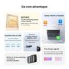 MINISFORUM AI X1 370  Mini PC AMD Ryzen AI 9 HX 370 96GB DDR5 2TB WiFi 7 Dual 2.5G LAN Copilot AI 135W Adapter Office PC Gaming
