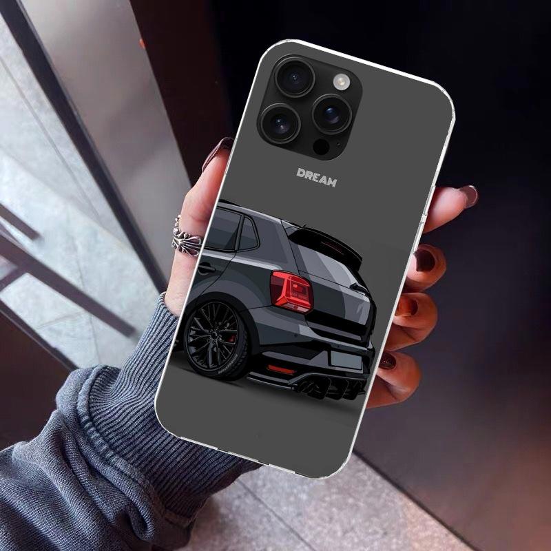 Cool MK4 MK5 Golf Car Phone Case For iPhone 17 Air 16 15 Pro Max 14 Plus 13 Mini 12 11 Cover 7 8 SE Silicone Shell Print Fundas