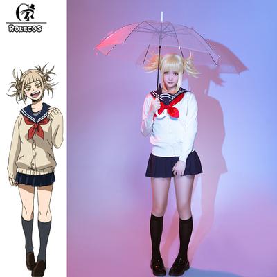 Mha Anime Cosplay Costume Himiko Toga Cosplay Bnha Costume For Women Uniform Full Sets
