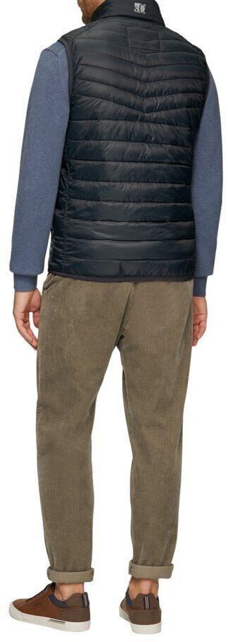 Winter Jacket s.Oliver Lightweight Quilted Vest Made from Recycled Polyester (2150251) Gray
