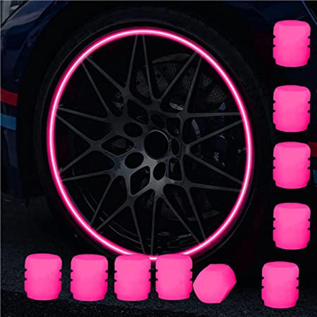 Zawór-nakrętka Luminous zawór-świecący zawór-zestaw osłon rdzenia zawór opony-zawór rdzenia-zestaw osłon pokrywy uniwersalny zawór opony samochodowej-pokrywa