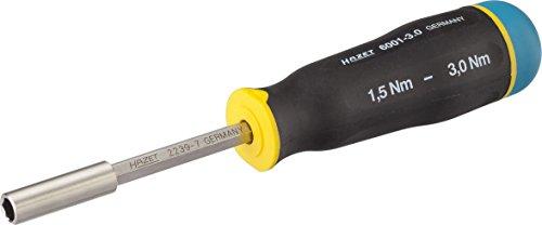 Hazet 6001-3.0/3 3 Piece 1/4" 1.5-3.0Nm Torque Screwdriver Set