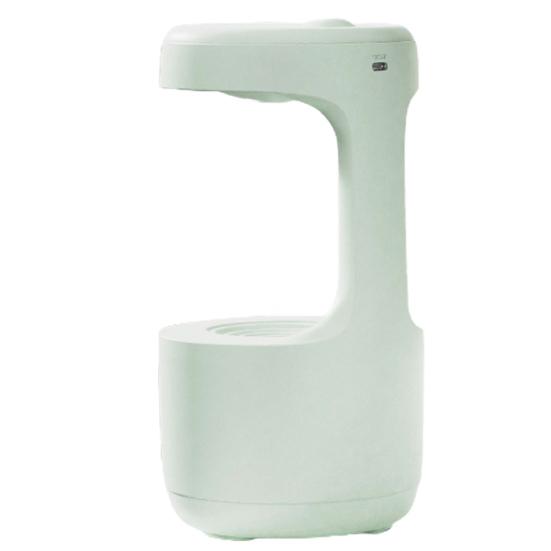 1 Set 800ML Luftbefeuchter Anti-Schwerkraft-Wassertropfen-Rückfluss Schwereloses Sprühgerät LED-Digitalanzeige Typ-C Nebelbefeuchter Haushaltsversorgung