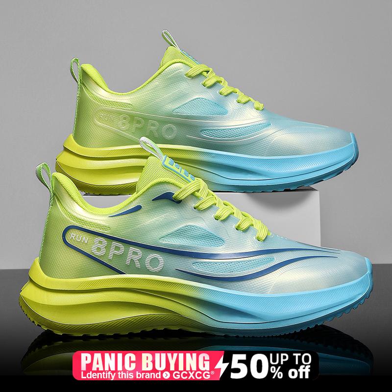 

Running Shoes Speciality Carbon Plate Marathon Men Sports Breathable Lightweight Women s Comfortable Athletic Nonskid Sneakers 46 фіолетовий