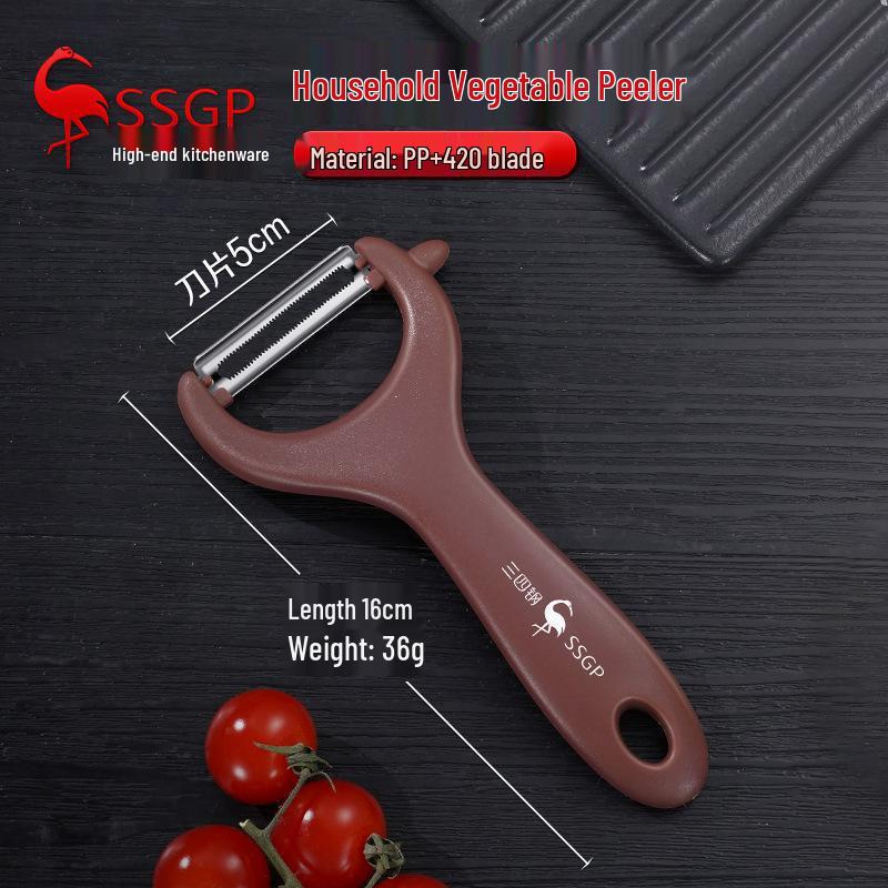 3-4 Stainless Steel Multifunction Peeler & Grater for Fruits and Vegetables