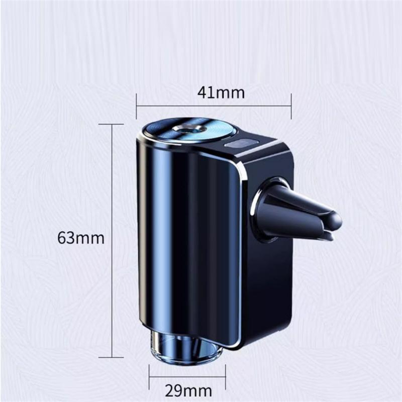 Type-C Rechargeable Car Air Freshener Automatic Mist Long-Lasting Fragrance Portable Car Air Freshener Starts/Stops with the Car