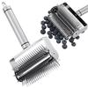 Feb.Pizza Tool Dough Punch For Blueberries Stainless Steel Freeze Drying Pin Roller Honey Uncapping Roller