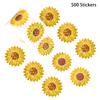 500Pcs Glittering Flower Sticker Party Gift Wrapping Label Sticker Children Reward Stickers Scrapbook Stationery