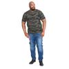 Duke Mens D555 Gaston Camouflage Kingsize T-Shirt