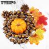Artificial Acorn Fake Nutty Autumn Ornaments Halloween Christmas New Year Home Kitchen Decorations Wedding Table Centerpiece Photography Props