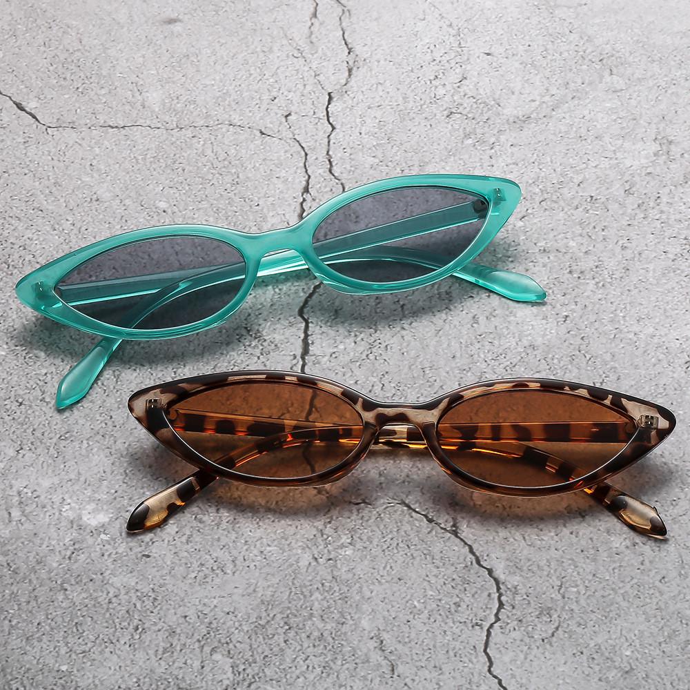 Vintage Cat Eye Sunglasses With Uv400 Protection For Outdoor Fashion And Travel