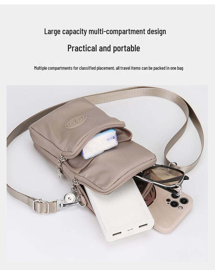 2025 Vielseitige Mini-Umhängetasche für Damen & Münzbörse