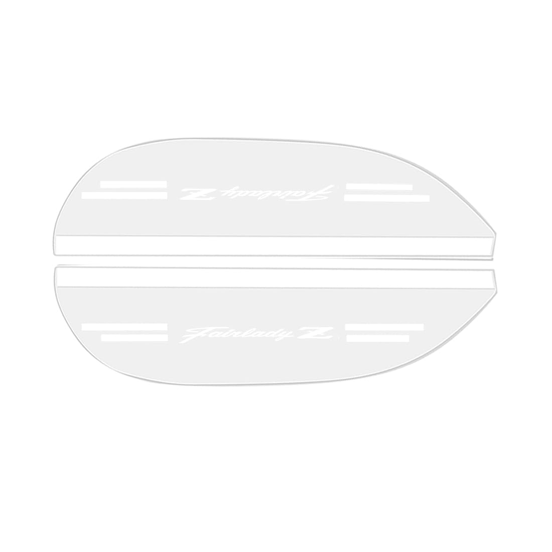Fairlady Z Compatible Door Mirror Visor for Cars with Logo Fairlady Z applied
