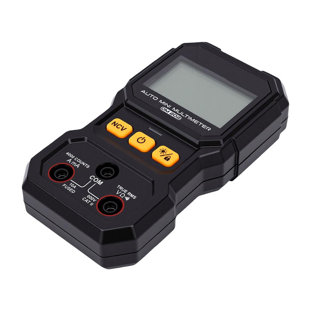 Auto Ranging True RMS Multimeter 4000 Counts NCV Non Contact Voltage Tester AC DC Current Resistance Continuity Meter