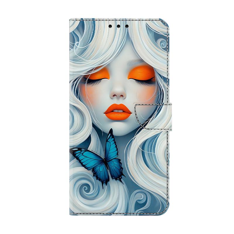 

Чехол 15T/15T Pro Girl для Etui Xiaomi 15T 15 Ultra 14 14T 13 13T Pro Fundas Чехол-подставка Кожаный флип-кошелек Защитный чехол для телефона xiaomi 15