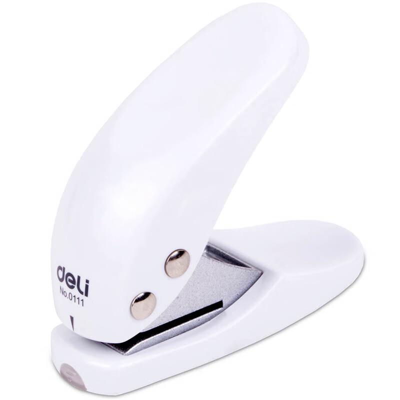 Deli 0111 Handheld Single Hole Punch CN Plug (adapter Included)