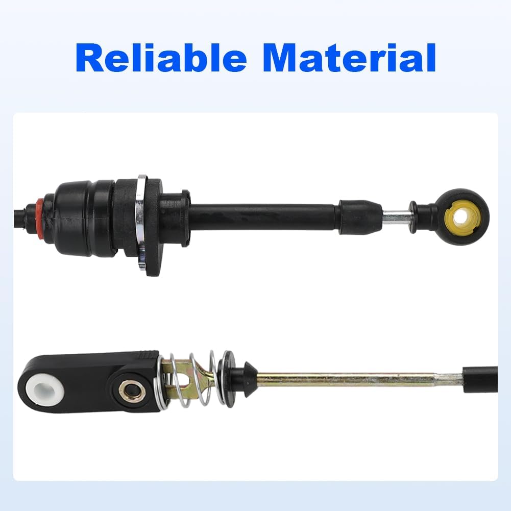 Automatic Transmission Shift Cable Compatible with Jeep Wrangler 3.8L V6 2007-2010 Replacement for 52060164AD 52060164AB 52060164AC 905-603 Shifter