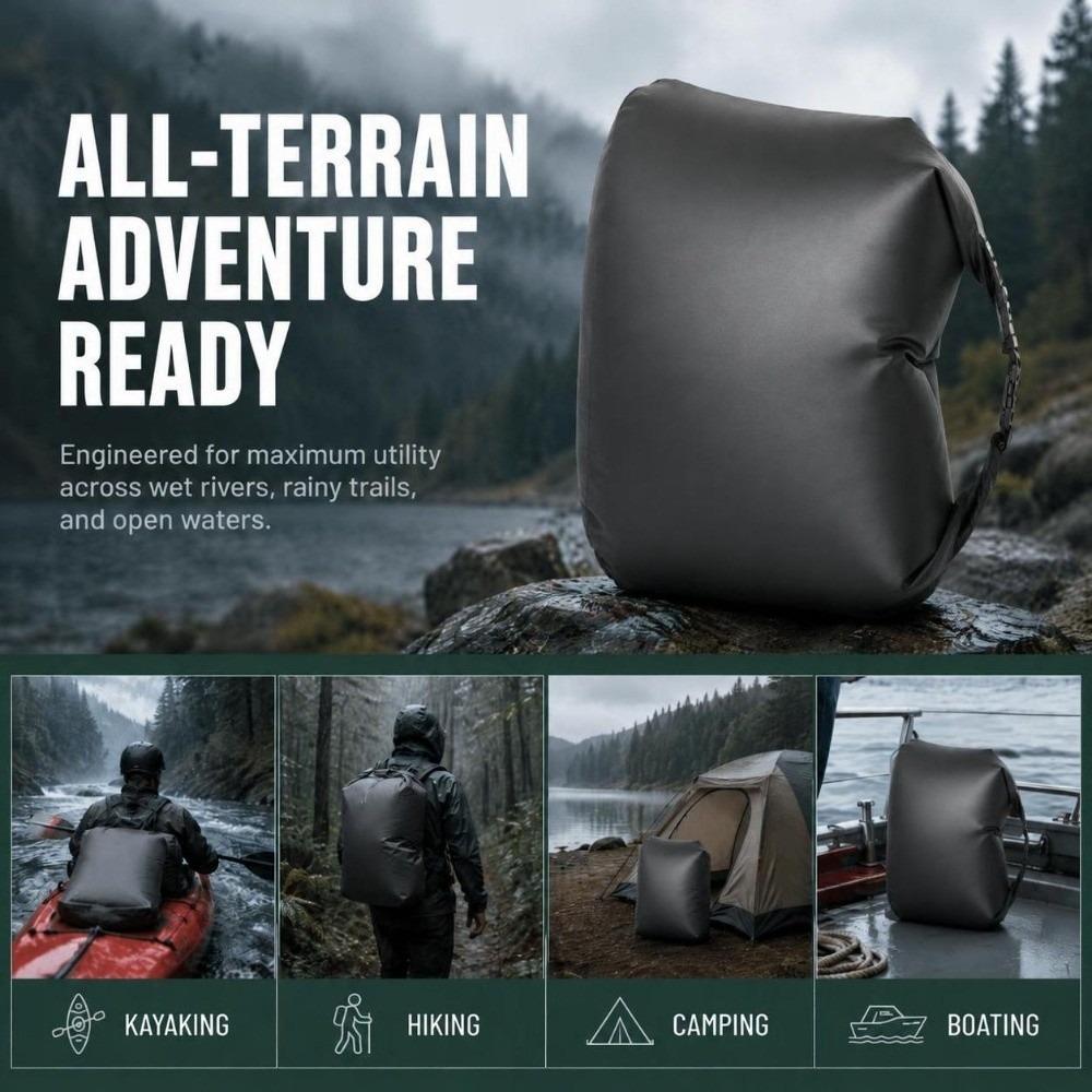 8L/40L/70L/8L+40L+70L Waterproof Dry Bag Roll Top Seal Lightweight Storage Pouch  Beach