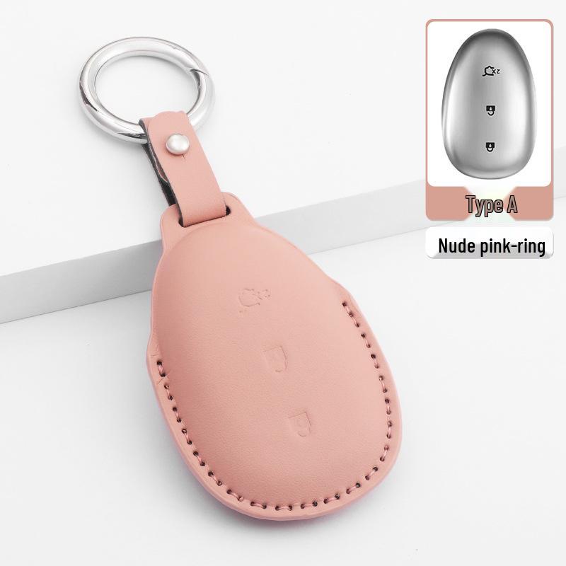 Changan Qiyuan A07 Key Case, High Appearance Model, Men's Black Protective Shell (2023).