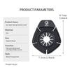 For Skoda Car Windshield Wiper Bottom Hole Protective Cover Auto Accessorie Kodiaq Fabia Kamiq Karoq Octavia 2 3 Rapid Scala pae455