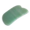 1X Natural Aventurine Jade Stone Guasha Massage Tool Acupuncture Spa Massager