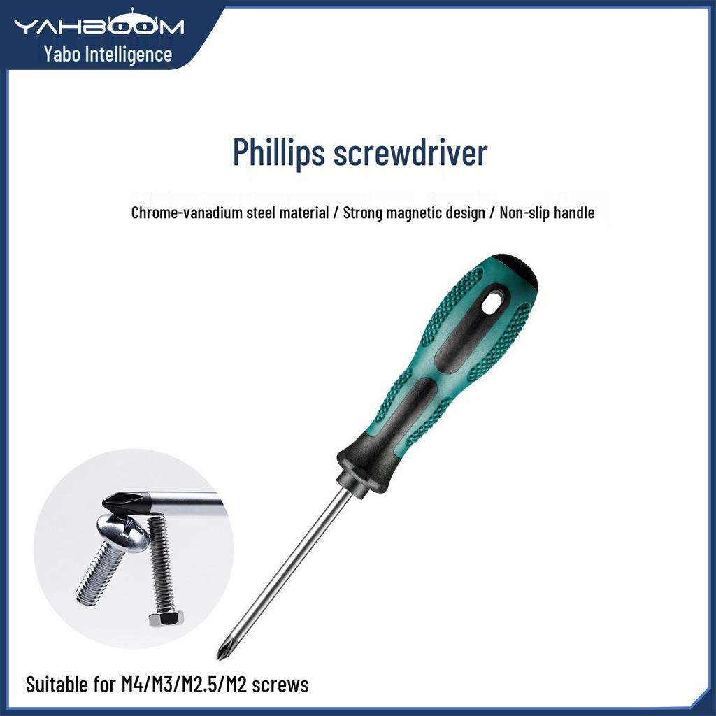 Compact Magnetic Screwdriver Bit Set for M2-M4 Robot Assembly