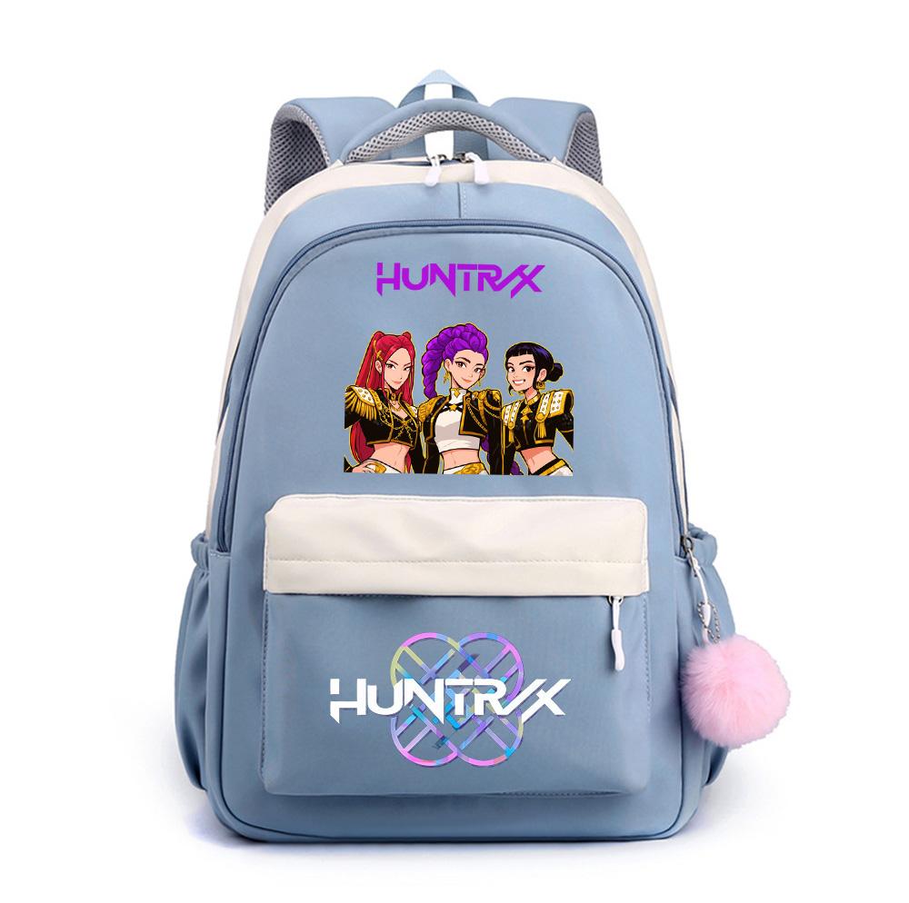 Anime K-Pop Τυπωμένη Σακίδιο Πλάτης Μεγάλης Χωρητικότητας για Έφηβη Μαθήτρια Μαθητή Σχολική Τσάντα Τσάντα Βιβλίων Δώρο Παιδιού Γυναικεία Αδιάβροχη Τσάντα Ταξιδιού Mochila