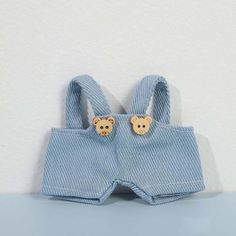 For 17cm Labubu Doll Clothes Fashion Clothes Hoodies Doll Clothes Hoodies Dolls Accessories Cute Decoration Little Cloths