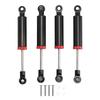 4pcs RC Car Shock Absorber 90mm Alloy Oil Pressure Shock Damper for 1 10 RC Car Accessories Black
