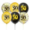 12PCS Party Props 30th BIrthday Balloons 18th 30th 40th 50th 60th Confetti Balloon  Anniversary