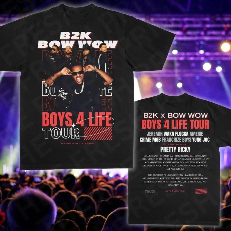 Bow Wow B2K Boys 4 Life Heavyweight Fan Shirt M