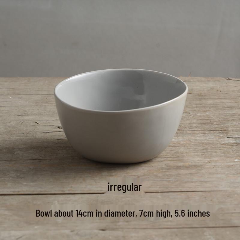 Yijia Retro Ceramic Underglaze Color Bowl: Perfect for Noodles, Congee, Rice, Soup, and Salad.