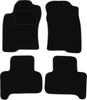 Schwarze Velours-Fußmatten für: Toyota Land Cruiser J120 5-Türer (2002-2009)