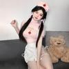 Nurse Increased Stockings Set [YUEEI] Uniform, Sexy, Cosplay, Apron, Disguise, Erotic, Erotic, Open-chested, Love, Exposure, Cute, Moe, Temptation,
